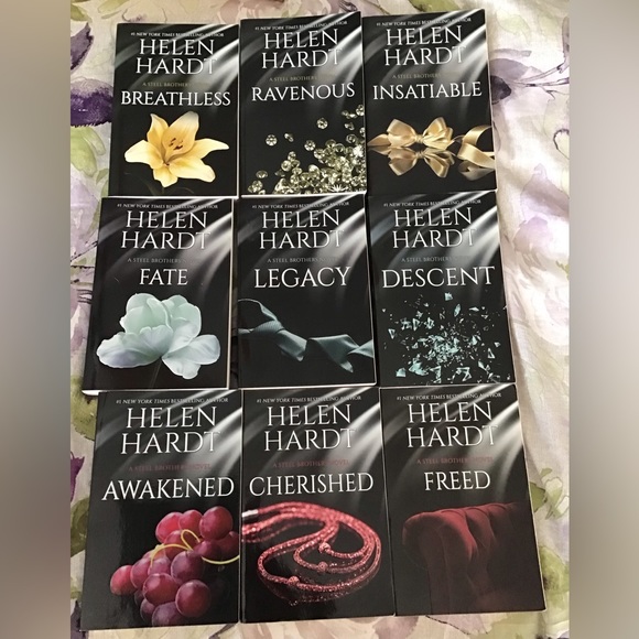Book 10 to 18 A Steel Brother Novel Series by Helen Hardt - Picture 1 of 3